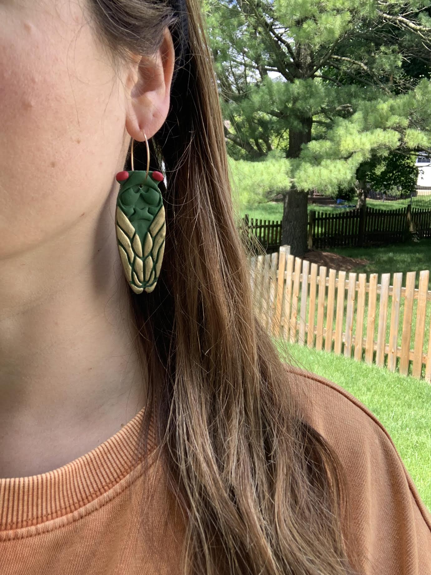 Cicada Earrings