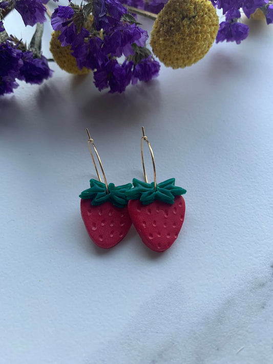 Strawberry Earrings