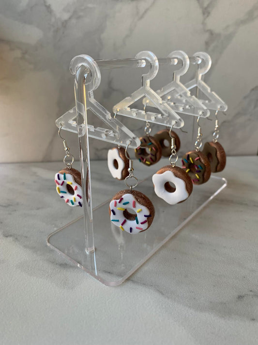 Donut with Sprinkles Earrings