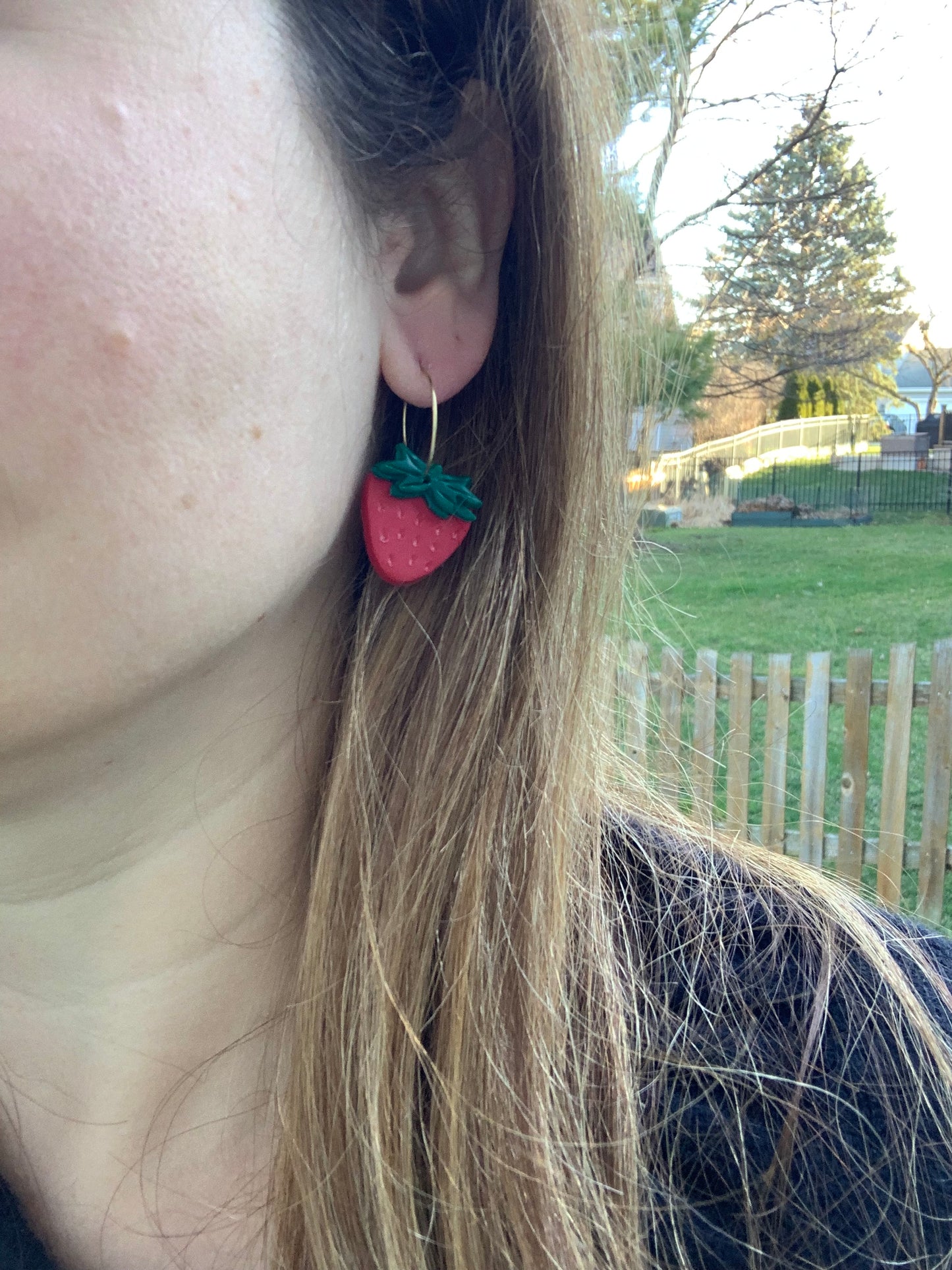 Strawberry Earrings