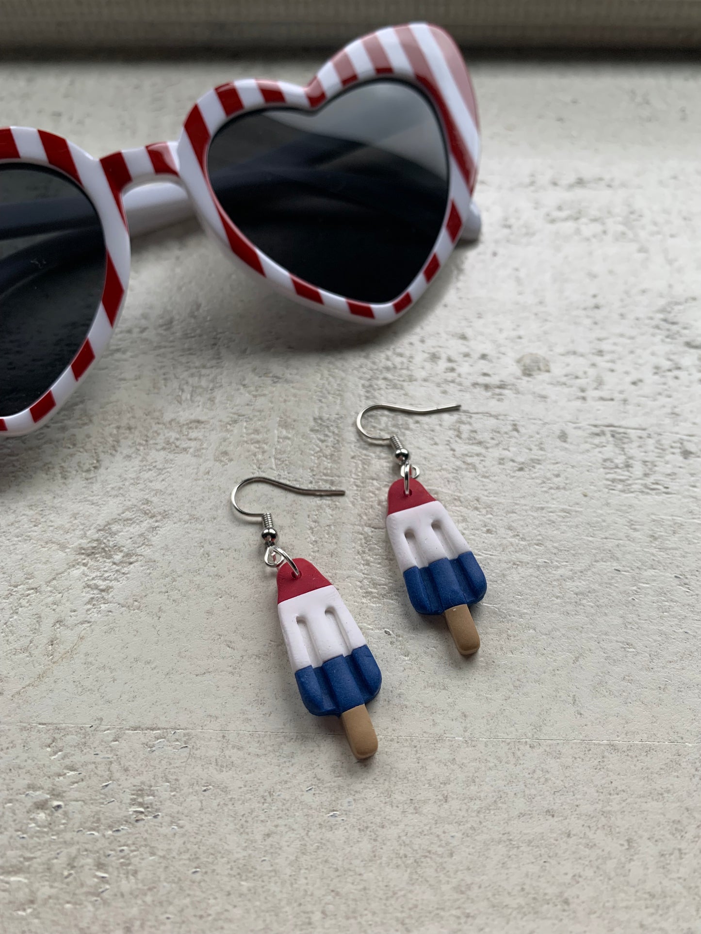 Patriotic Popsicle Earrings